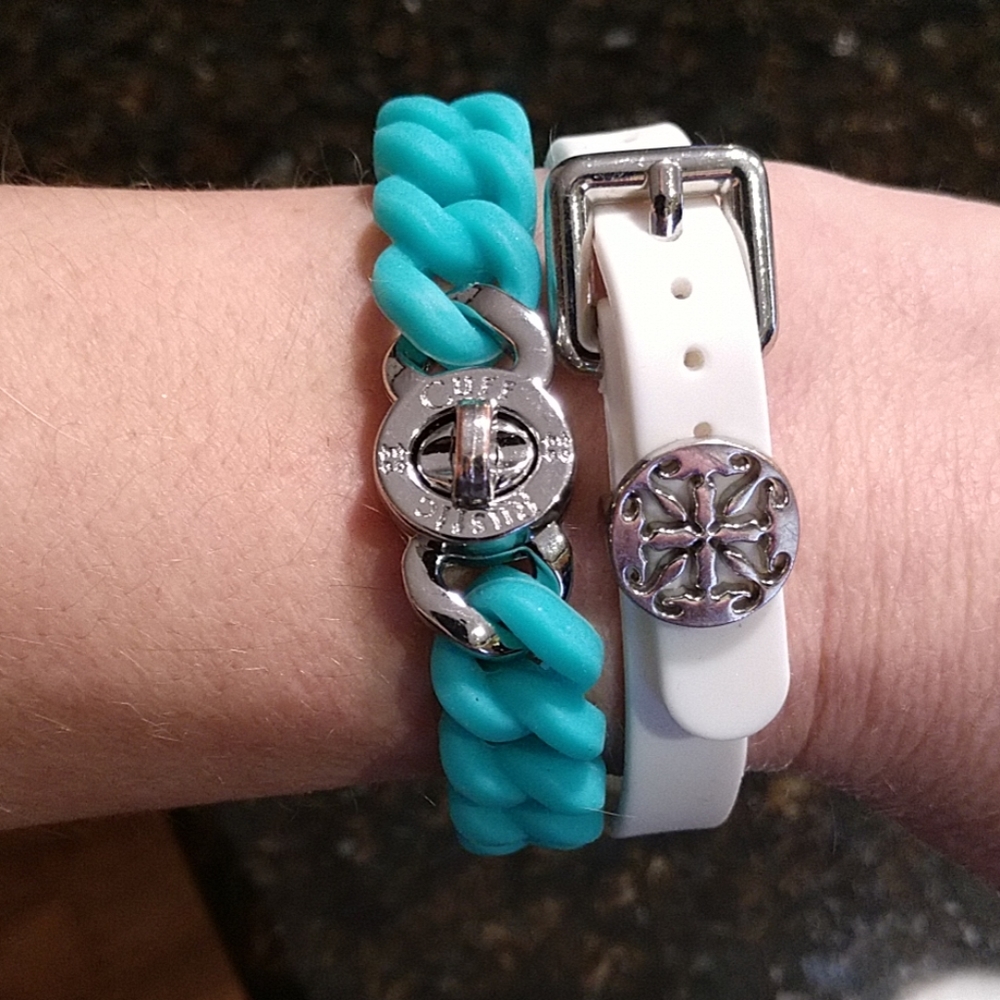 Rustic cuff braclets.